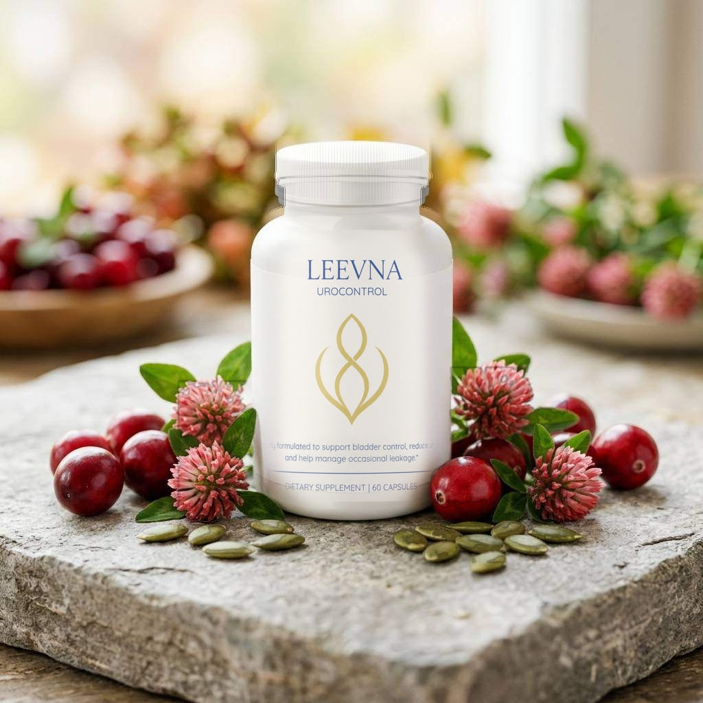 UroControl bottle with natural ingredients