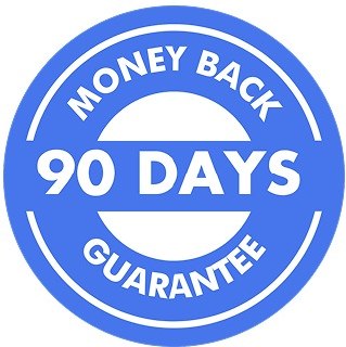 90 days money back guarantee badge